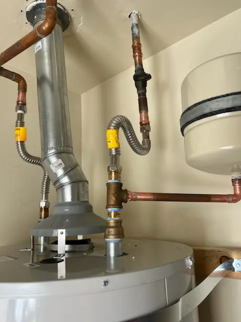 Water heater installation and plumbing repair in Beverly Acres